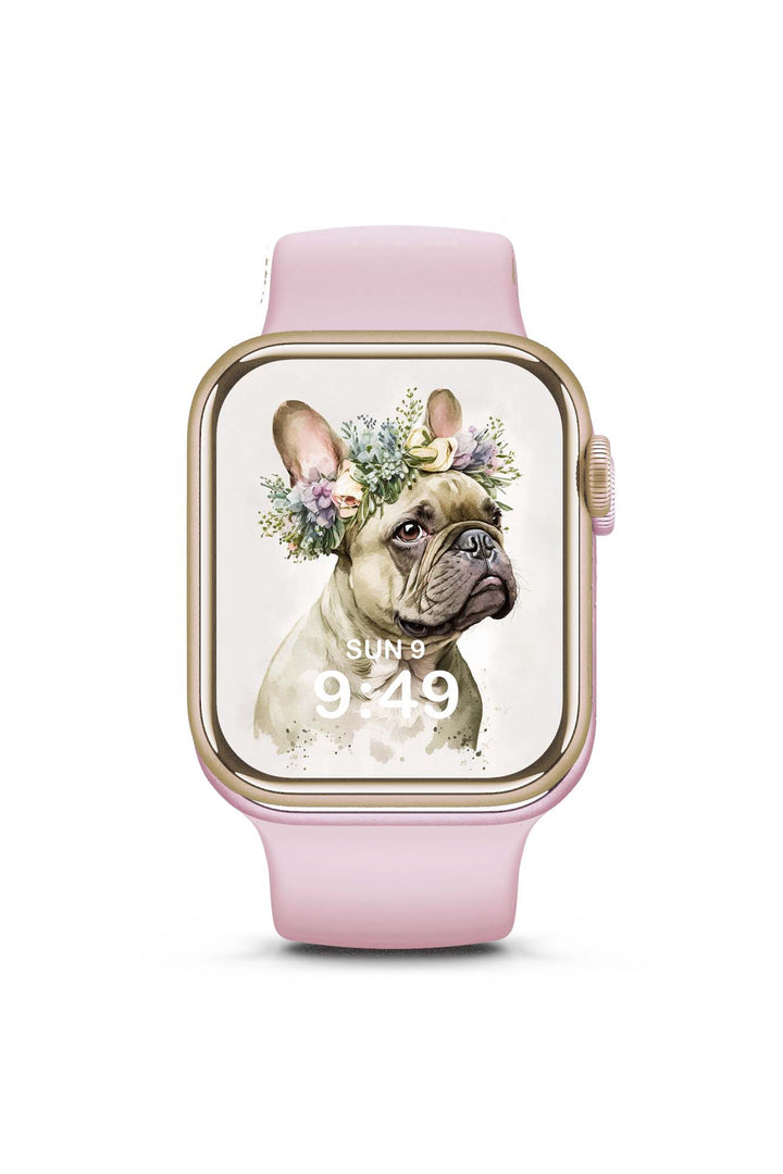 Frenchie #206 - Apple Watch Face Download