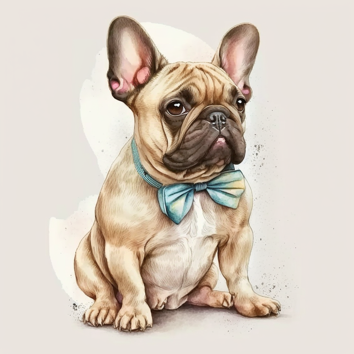 Frenchie #111 - Apple Watch Face Download