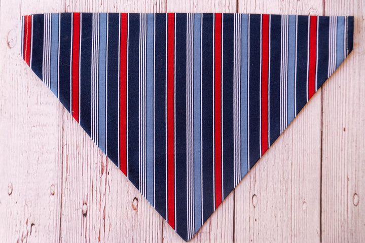 Classy Patriotic Stripes Bandana