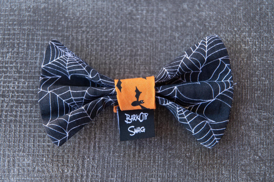 Limited Edition Black Web Bow